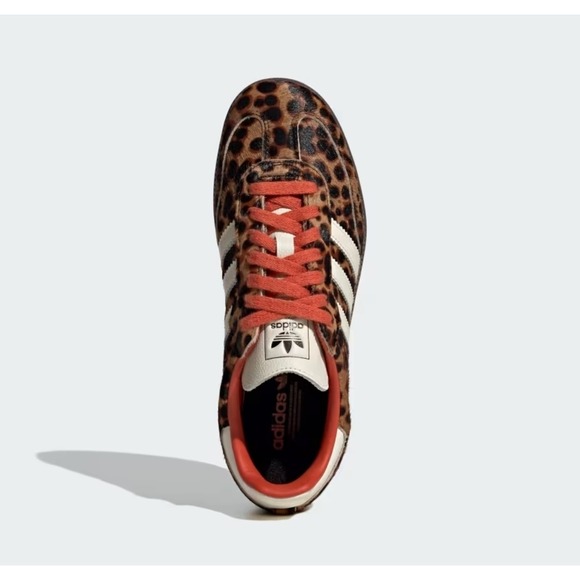 Adidas Samba OG Red Leopard unisex Mens size 5.5 women's size  6.5. NEW - Picture 5 of 13